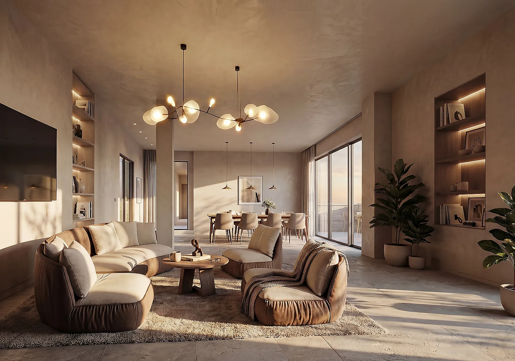 Lägenhet A75 efter renovering av Hemreform