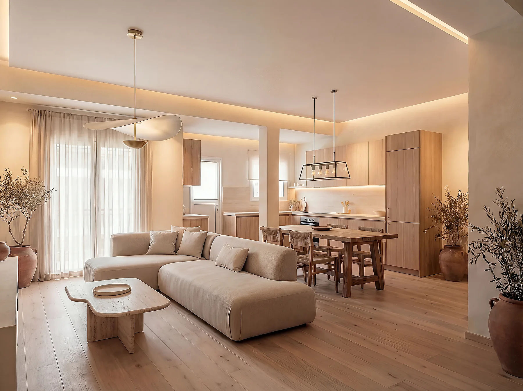 Lägenhet K38 efter renovering av Hemreform
