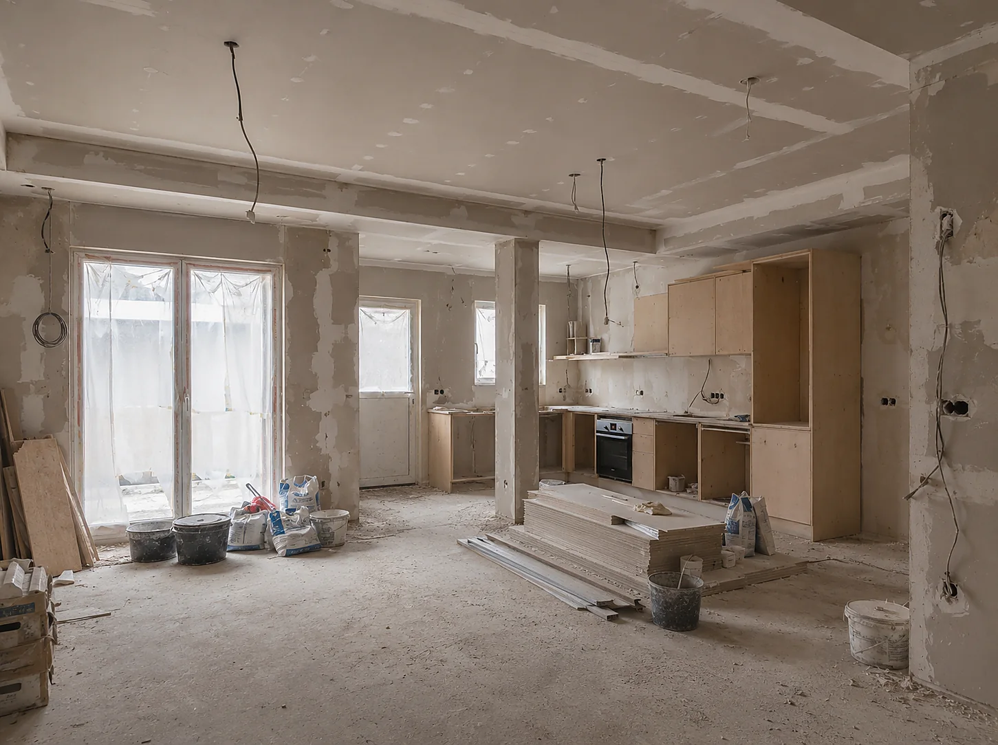 Lägenhet K38 före renovering av Hemreform