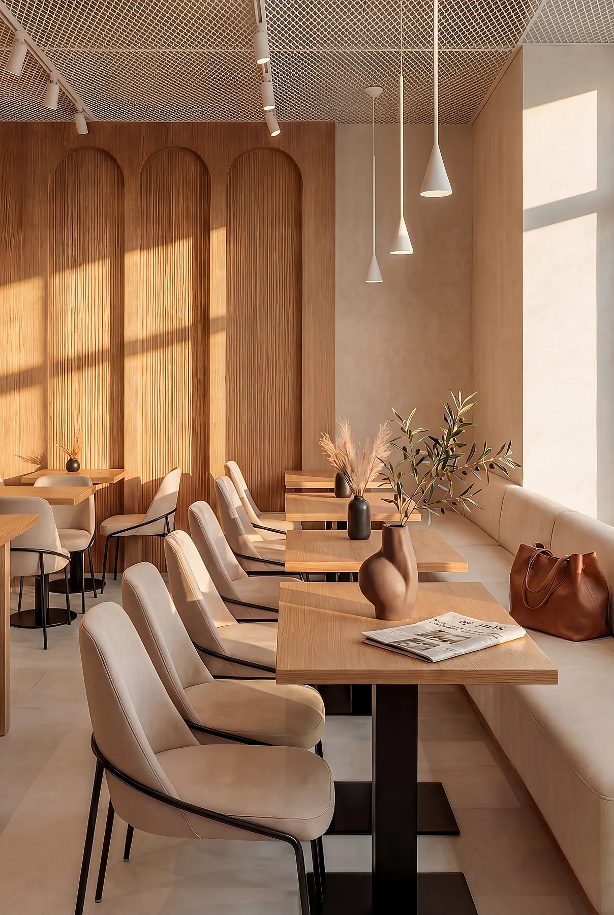 Bistro efter renovering av Hemreform